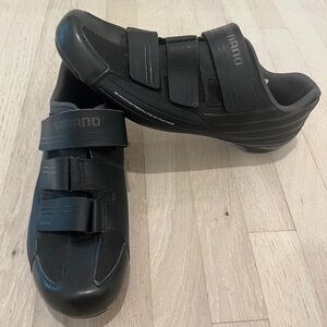 Shimano Black Velcro Men’s Cycling Bike Shoes Size 47 US 12